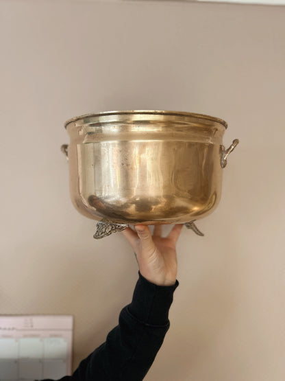 Vintage Extra-Large Brass Cauldron No.10 (UK ONLY!)