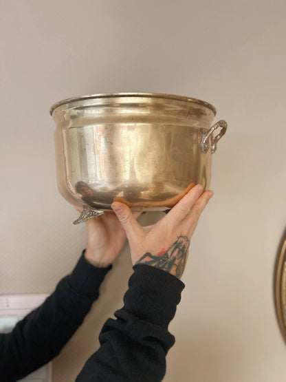 Vintage Extra-Large Brass Cauldron No.10 (UK ONLY!)