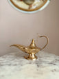 Vintage Brass Genie Bottle Incense Burner