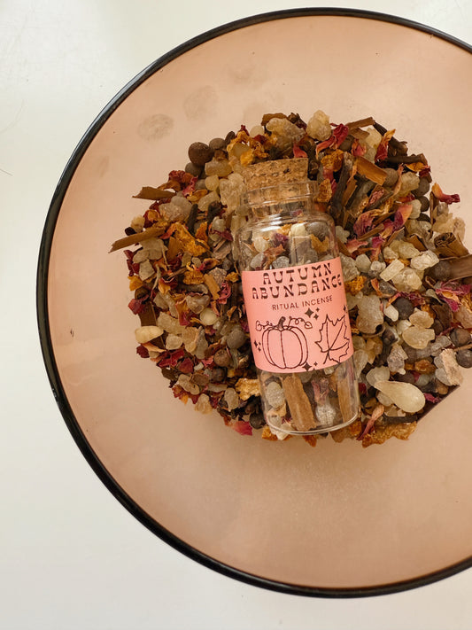 Autumn Abundance Ritual Loose Incense