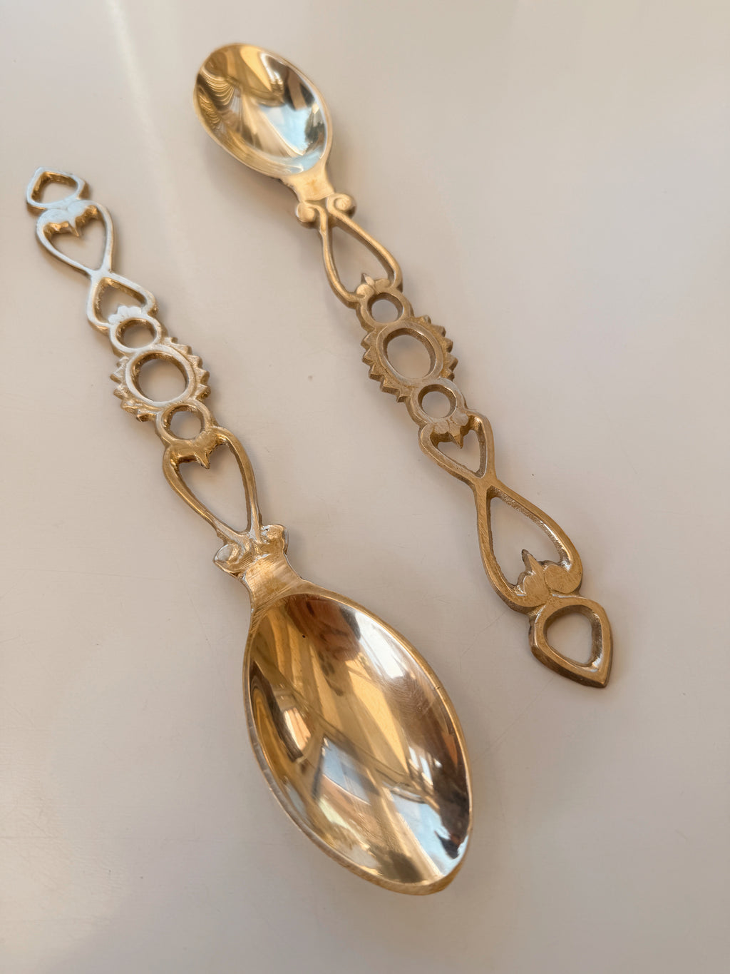 Vintage Brass Spoon