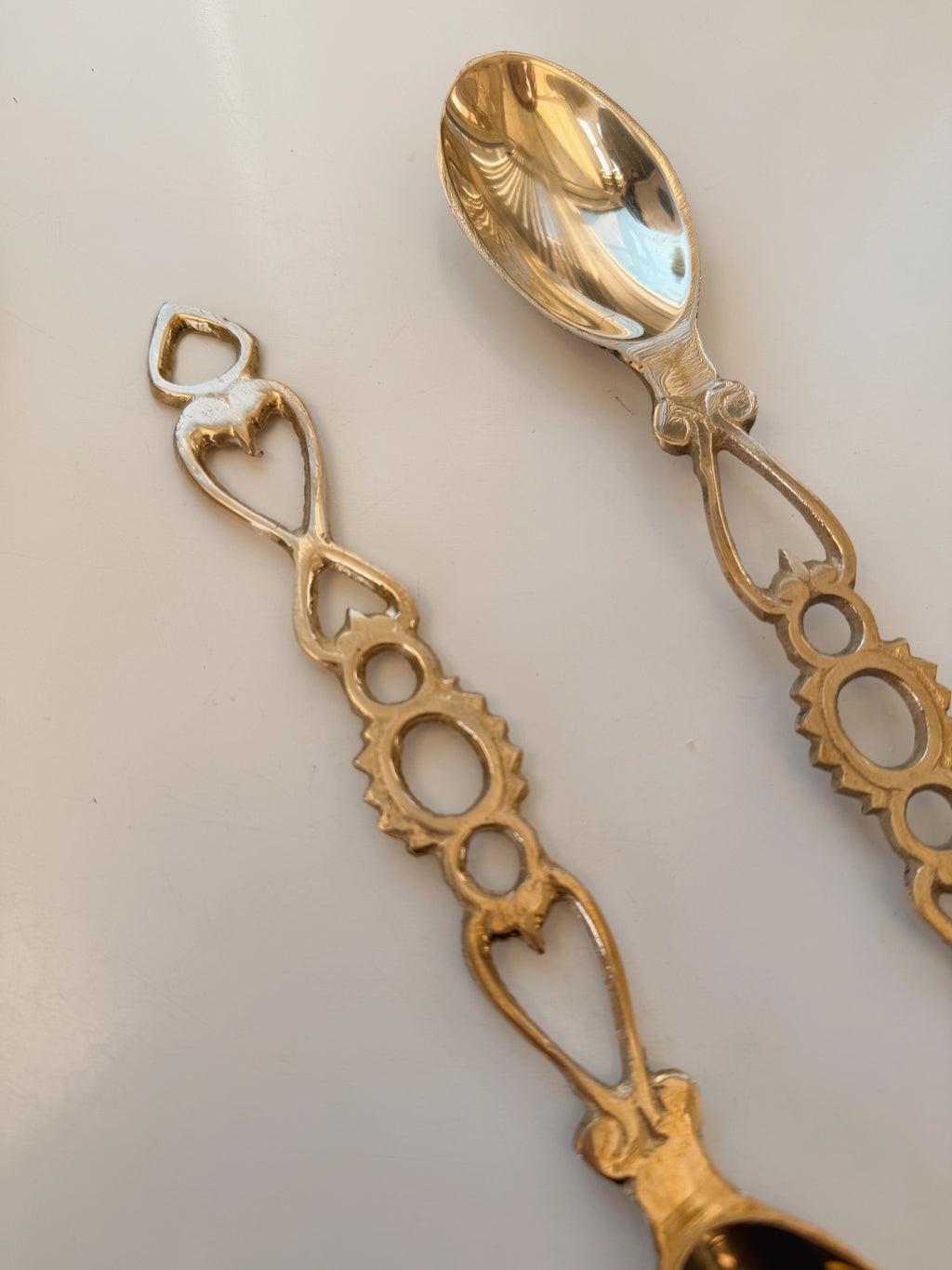 Vintage Brass Spoon