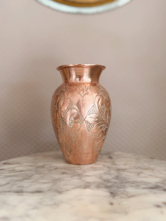 Vintage Copper Vase