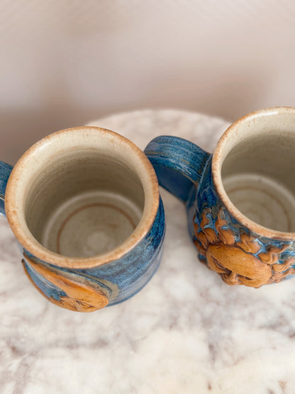 Vintage Sun + Moon Mugs