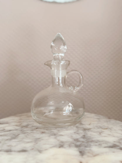 Vintage Glass Decanter Bottle