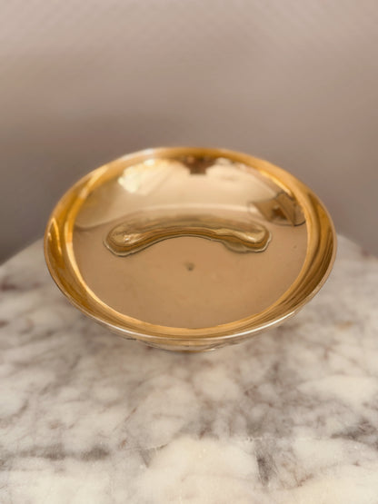 Vintage Brass Trinket Bowl