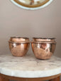 Vintage Pair of Copper Pots