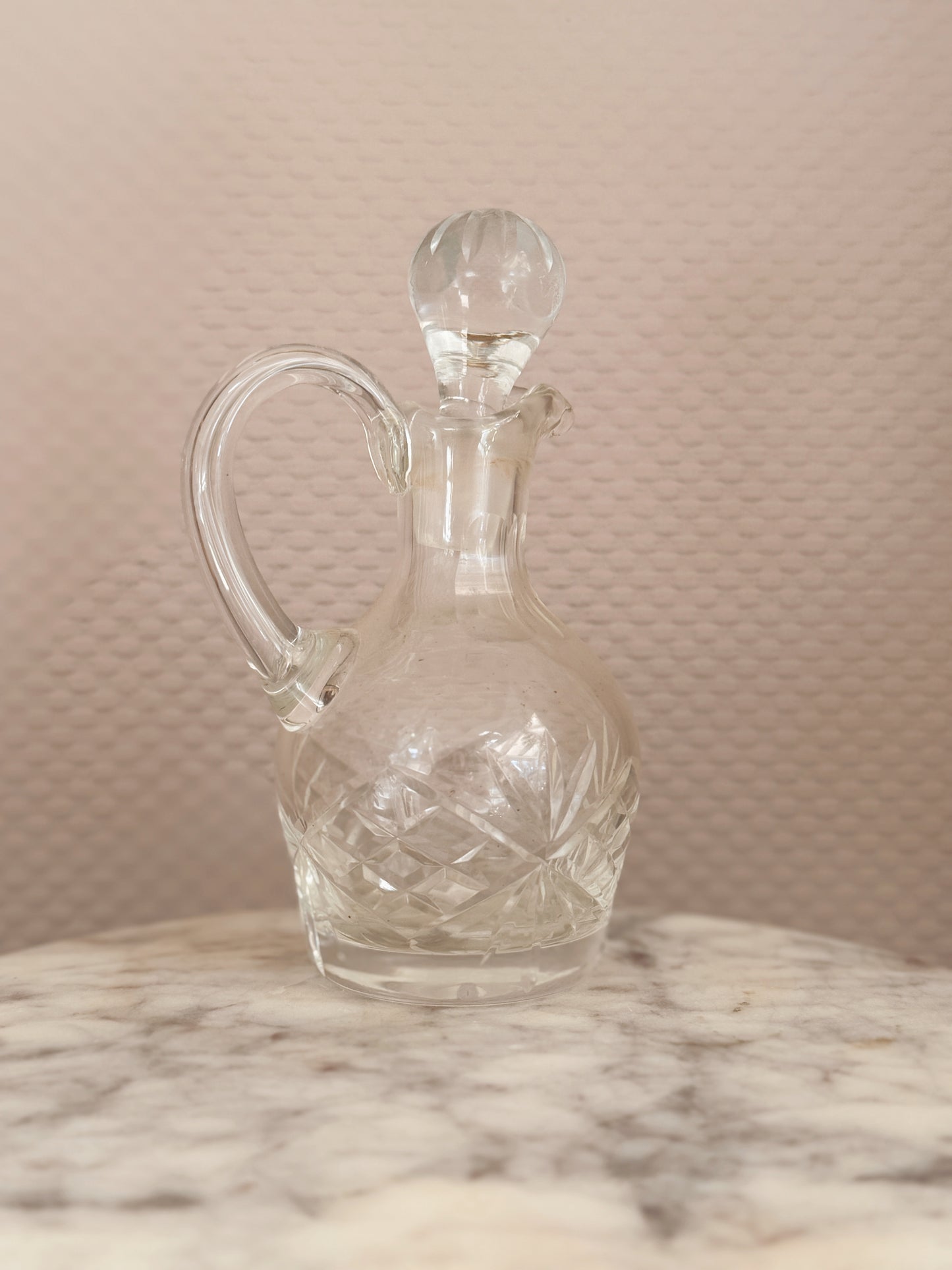 Vintage Glass Decanter Bottle