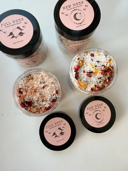 Full + New Moon Ritual Bath Salts