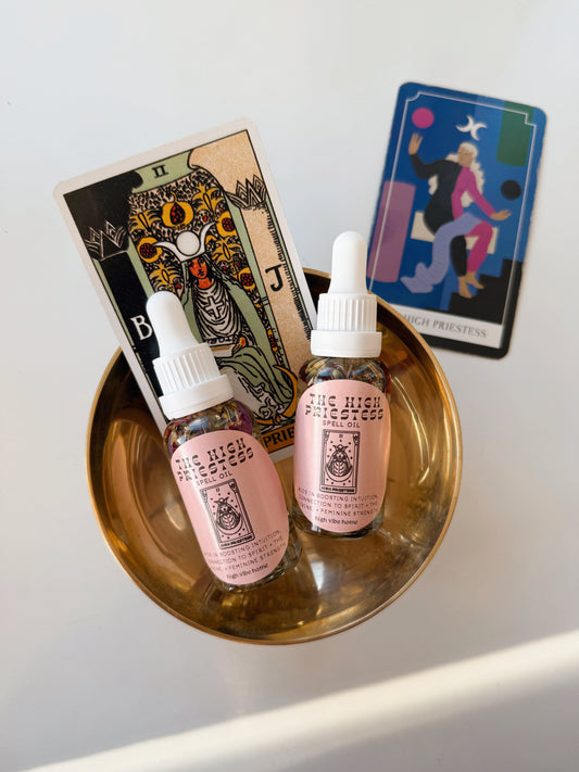 The High Priestess Tarot Spell Oil