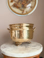 Vintage Large Brass Cauldron