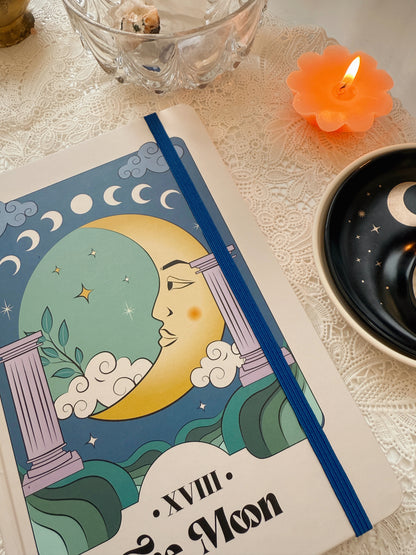 The Moon Tarot A5 Notebook