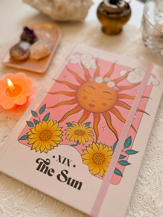 The Sun A5 Tarot Notebook