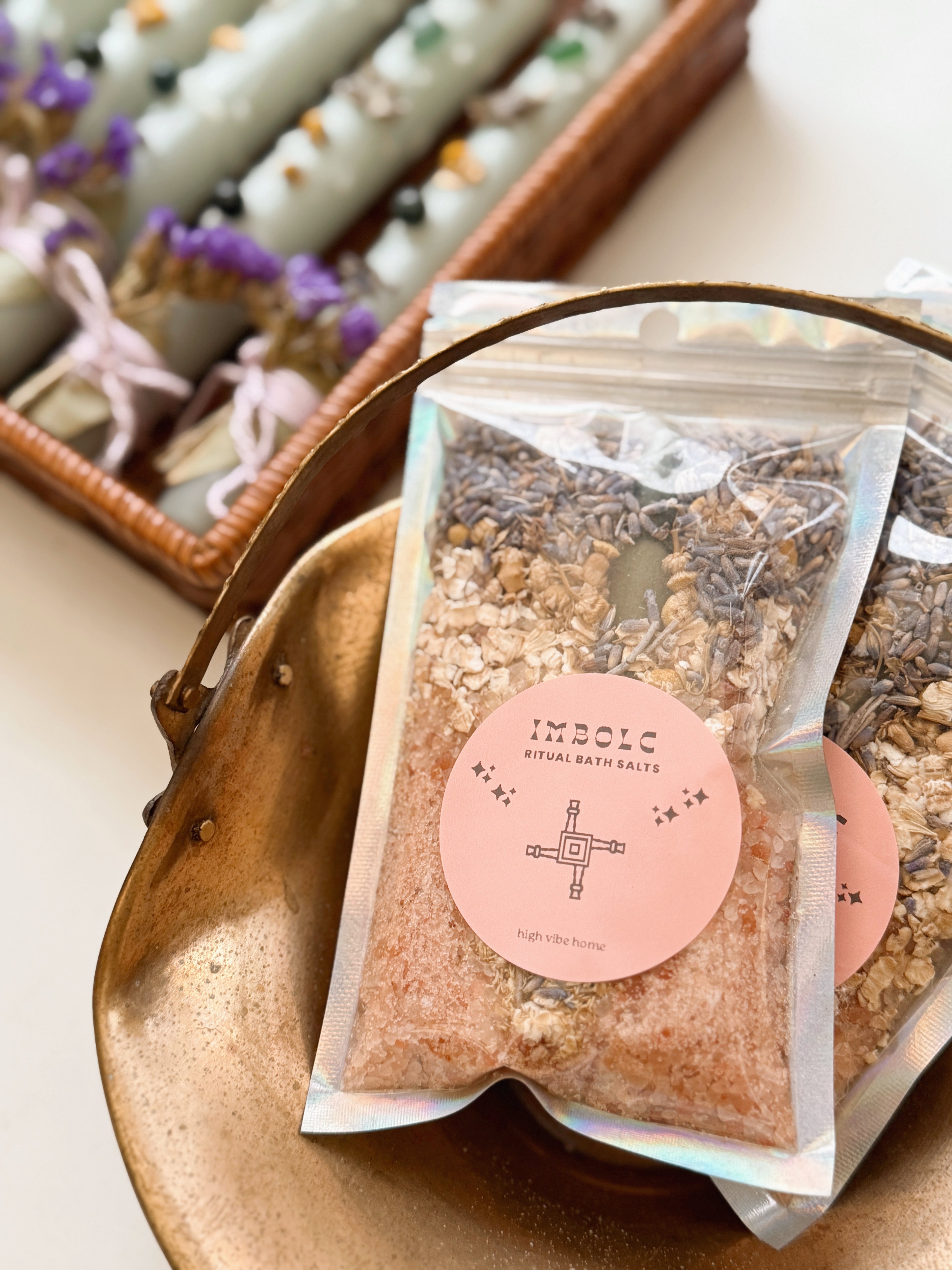 Imbolc Ritual Bath Salts