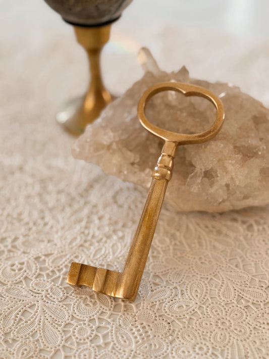 Vintage Small Brass Key No.2