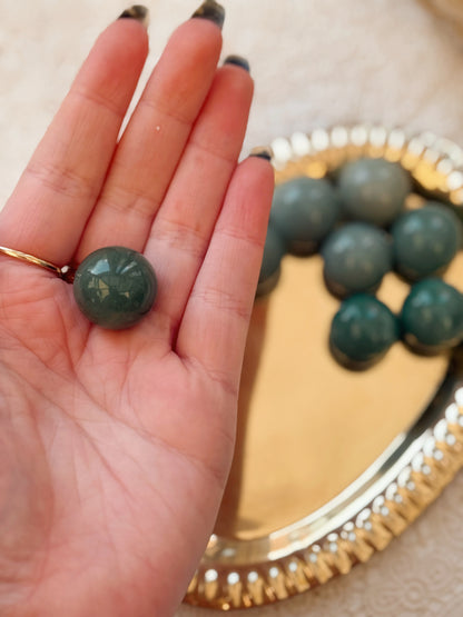 Green Aventurine Crystal Mini Spheres