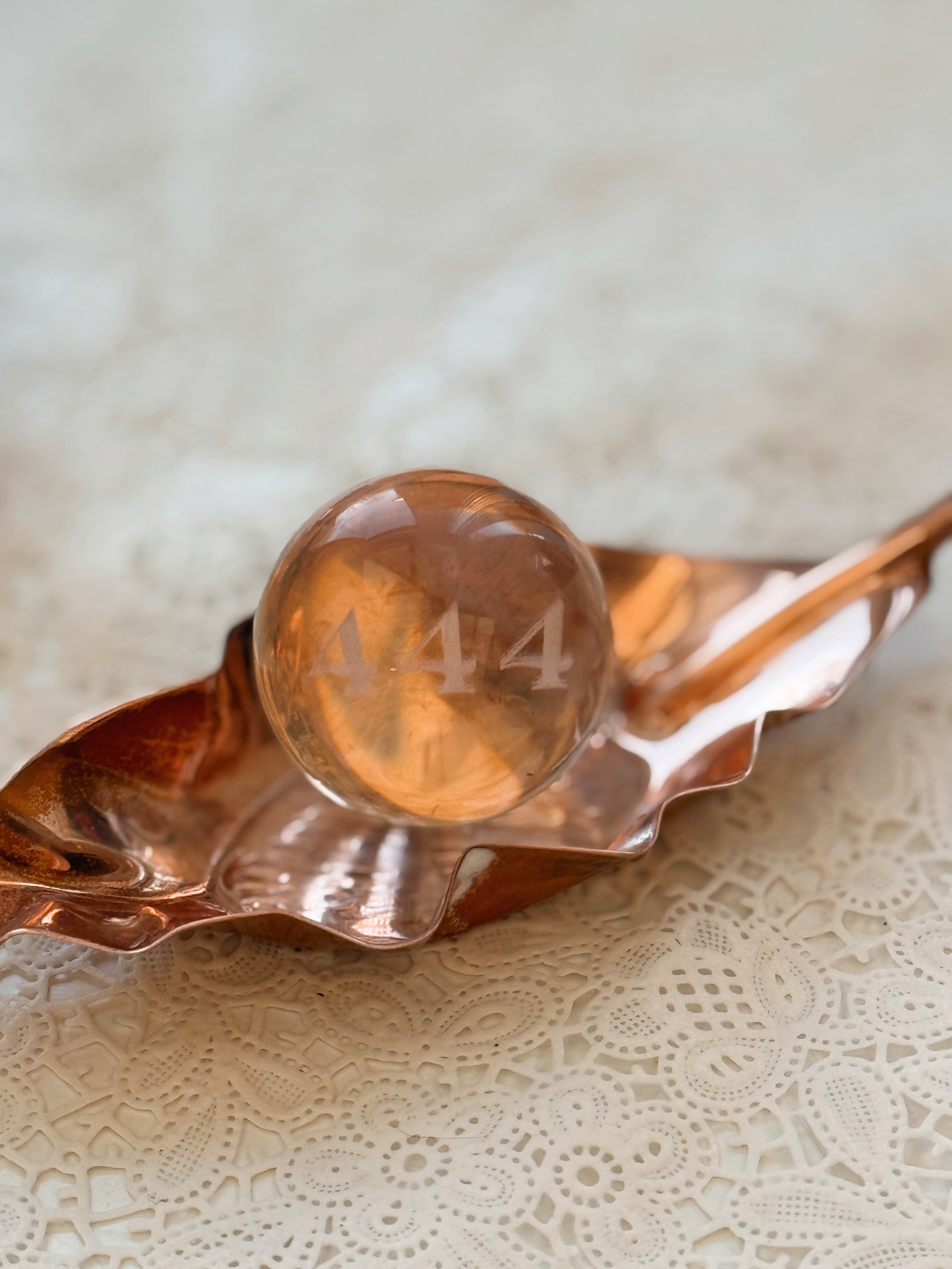 444 Angel Number Crystal Ball