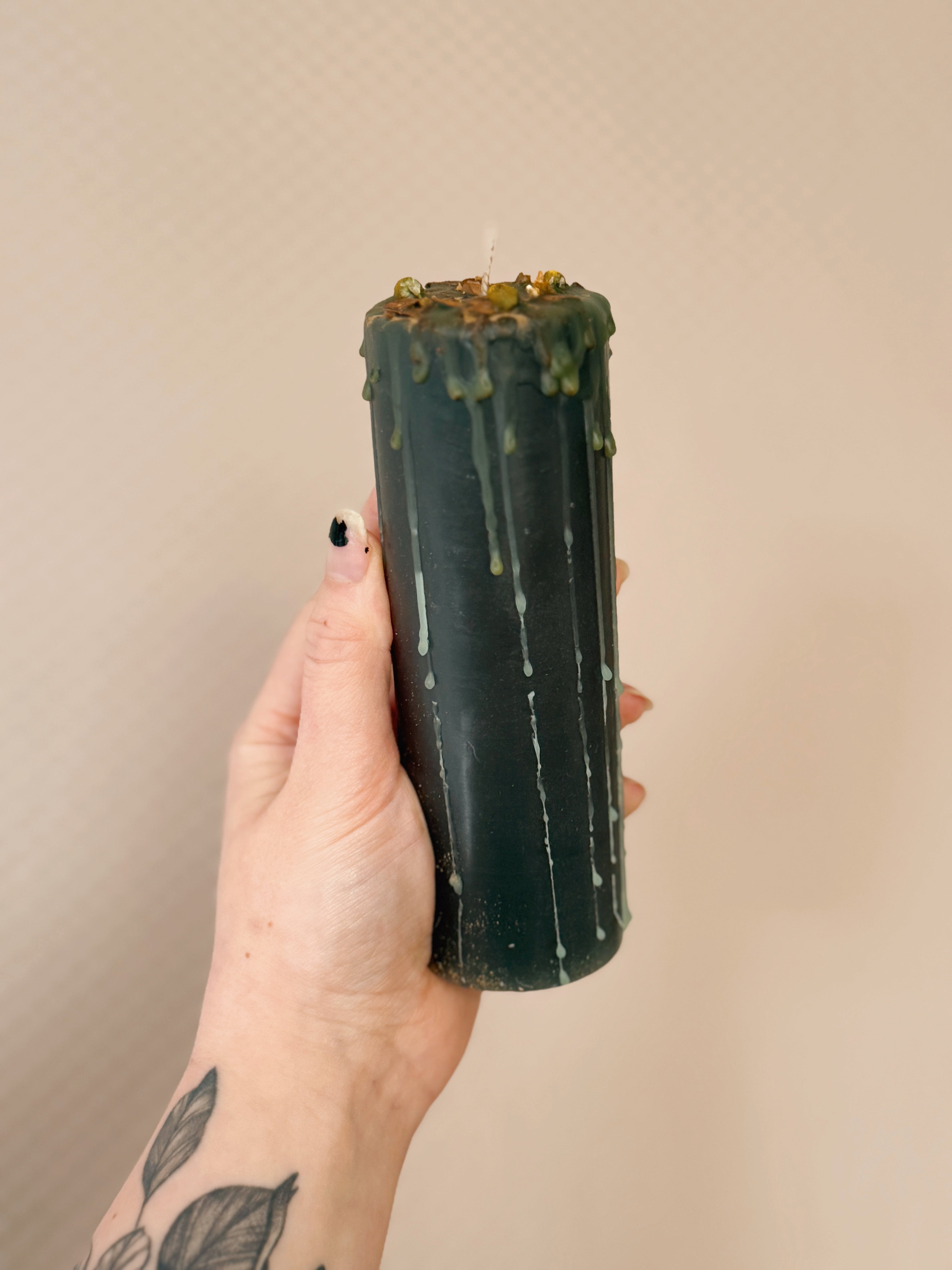 Boss Witch Money Manifestation Spell Pillar Candles