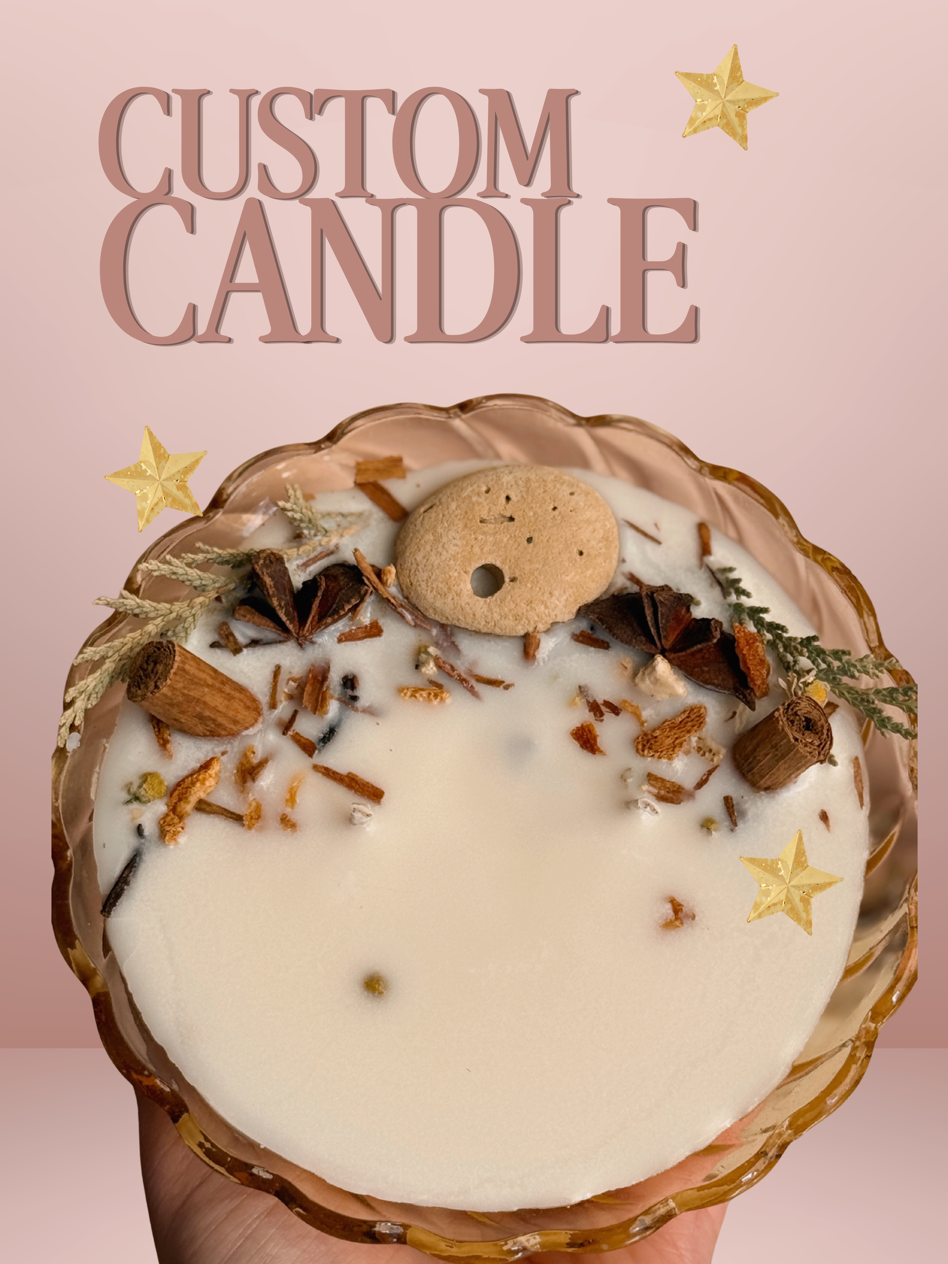 Custom Spell Bowl Candle