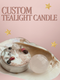 Custom Spell Tealight Candle