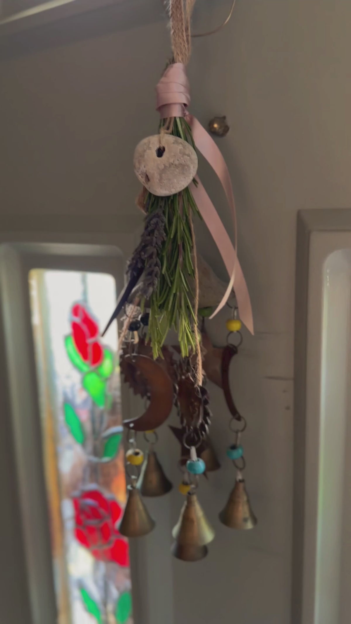 Herbal Hagstone Door Charm