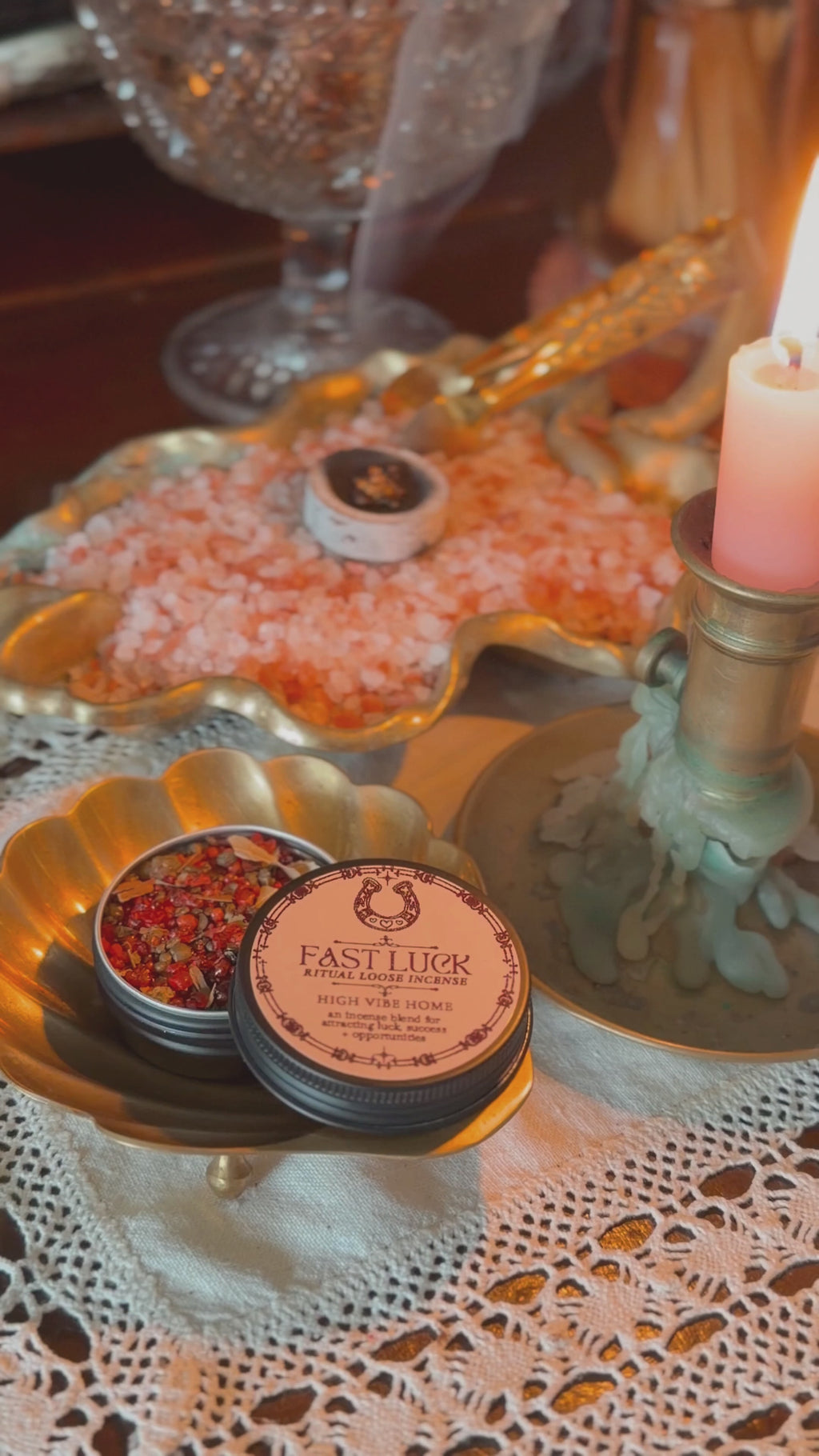 Fast Luck + Success Loose Blend Incense