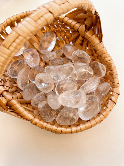 Clear Quartz Tumblestones