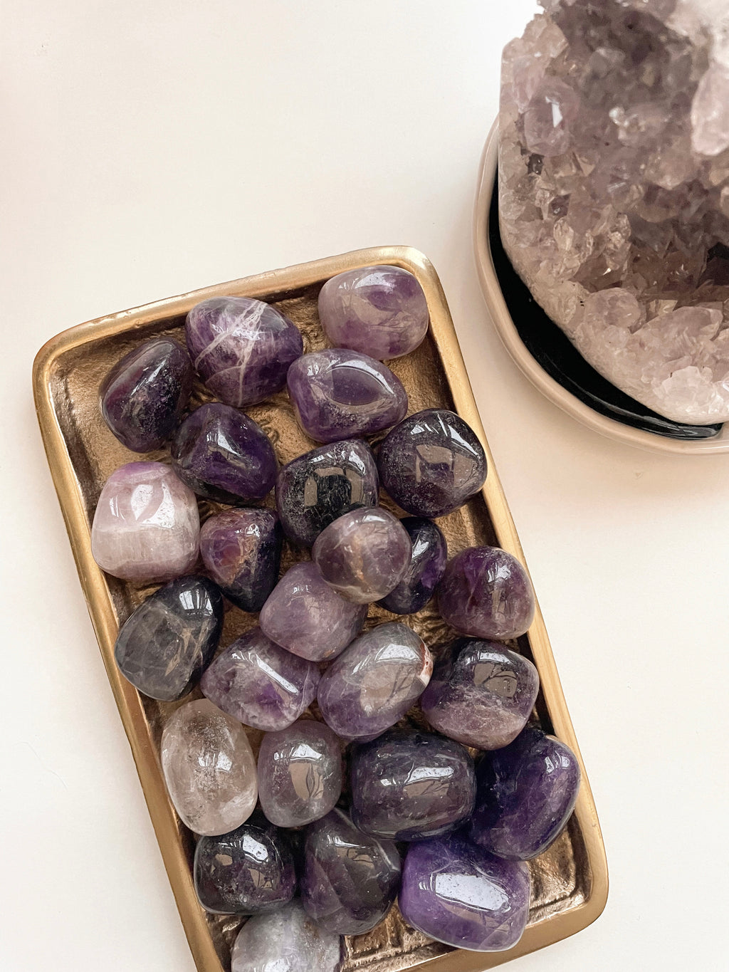 Amethyst Crystal Tumblestones