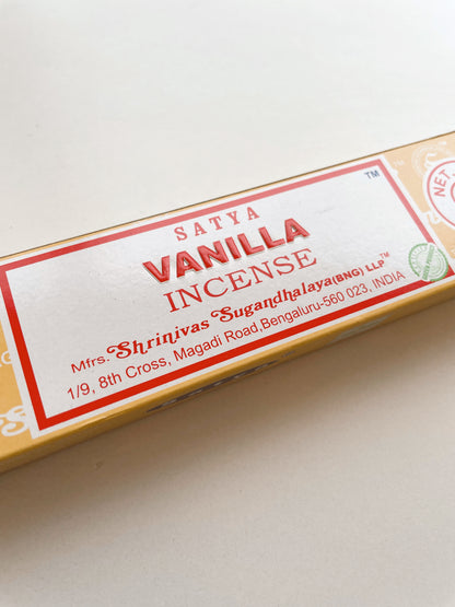 Vanilla Satya Incense