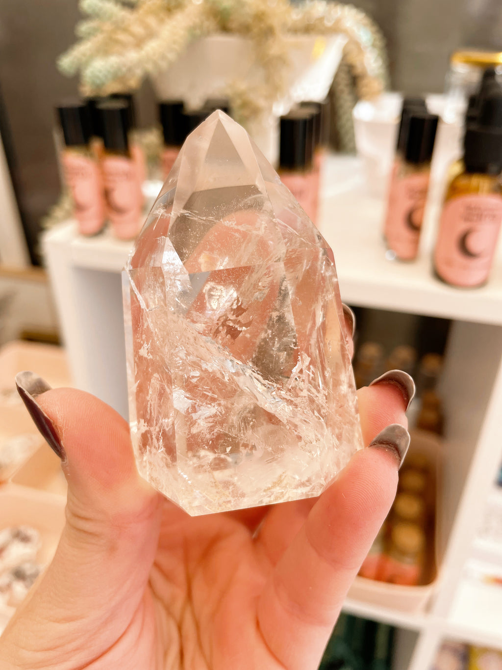 Clear Quartz Towers