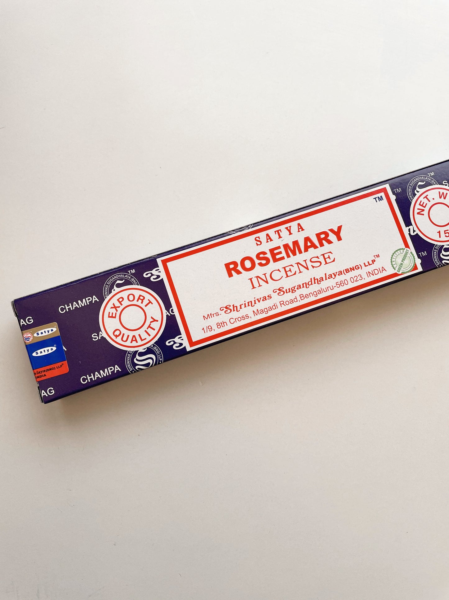 Rosemary Satya Incense