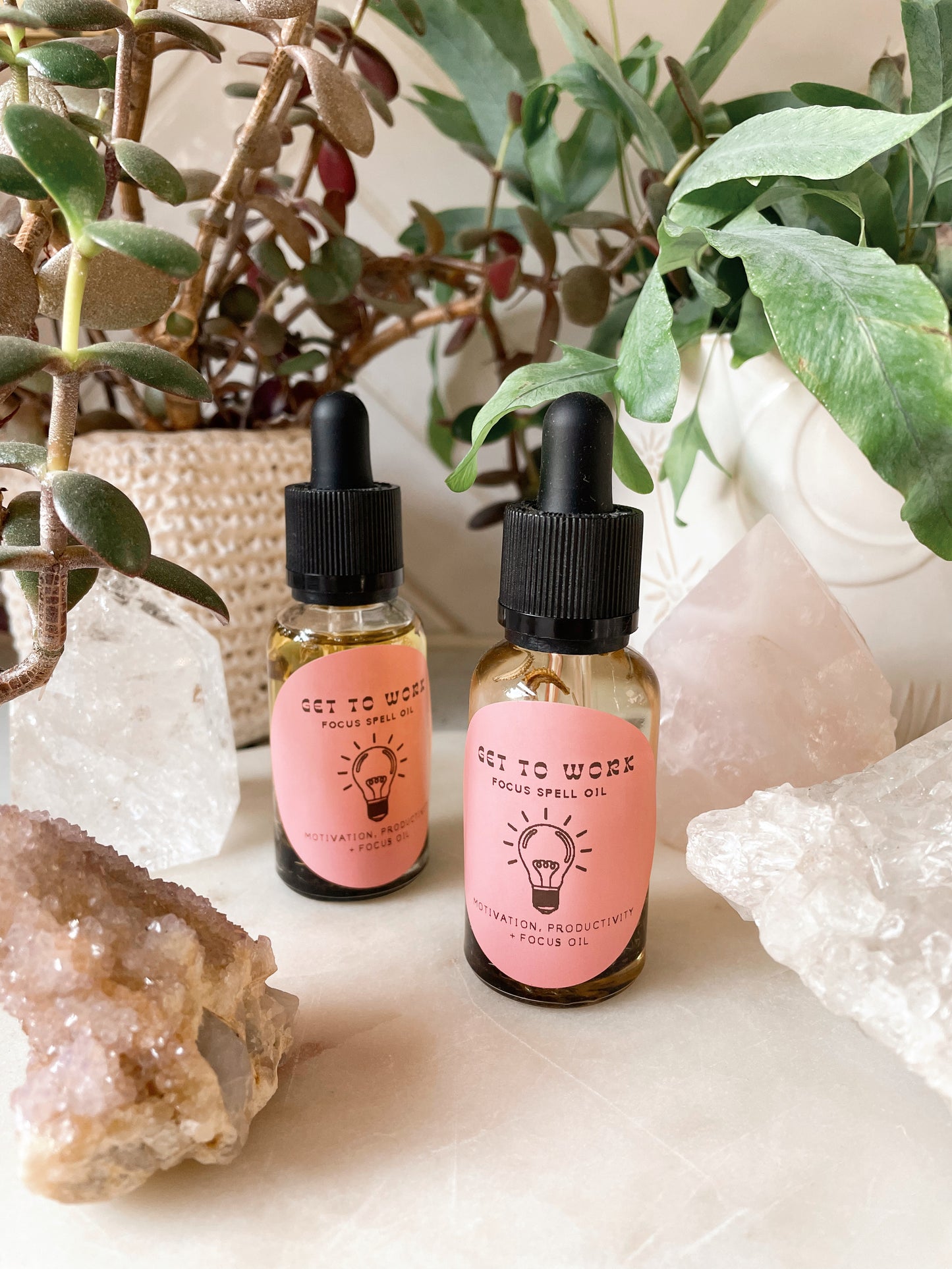 Get To Work Spell Oil | Motivation & Focus Ritual Oil