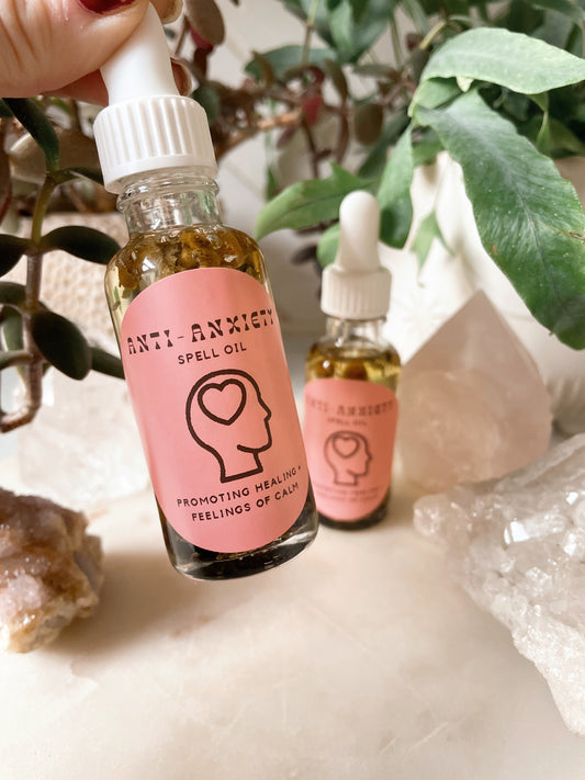 Anti Anxiety Spell Oil | Calm & Peace Rollerball Ritual Oil