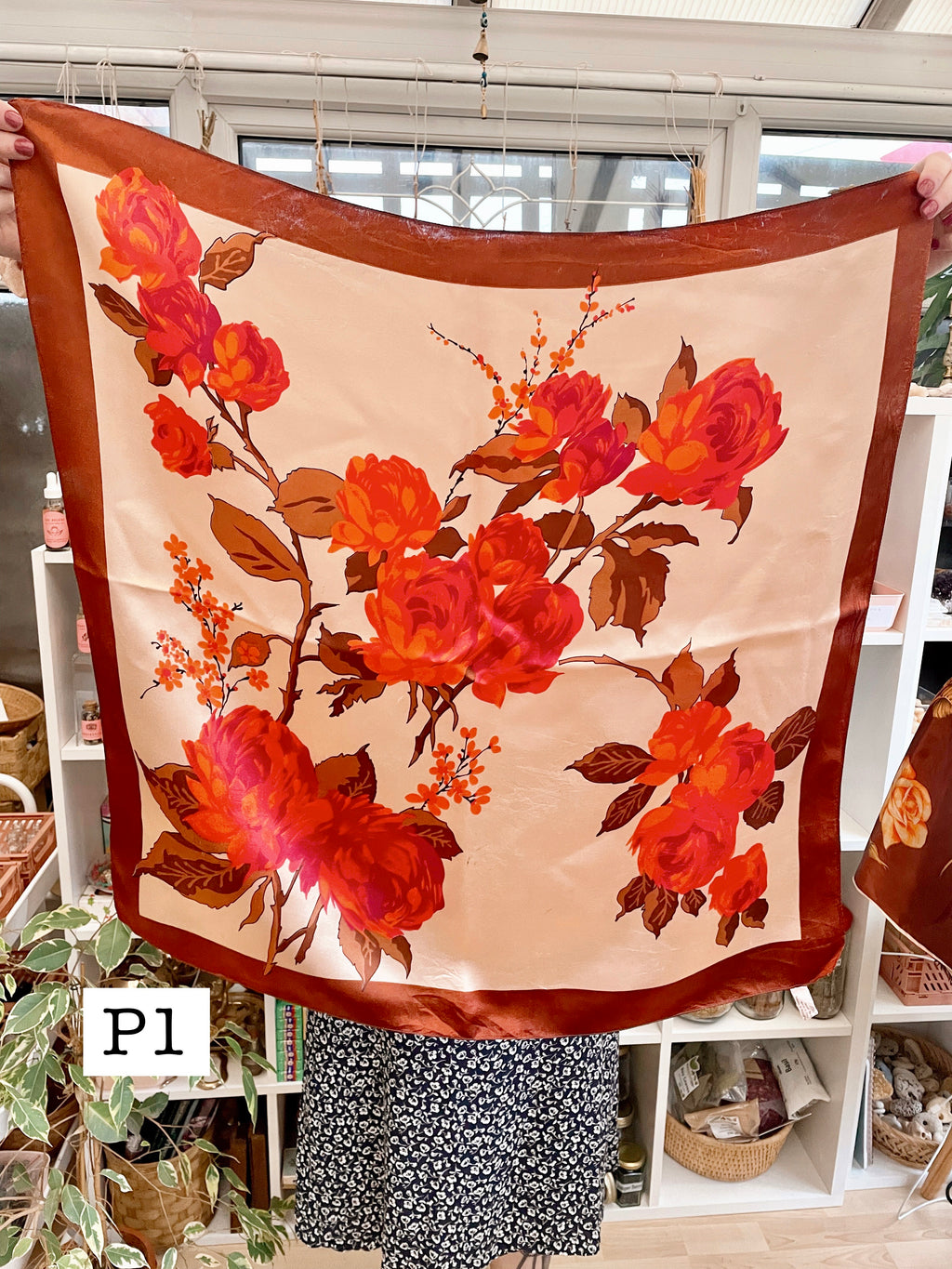 Vintage Witches Veil Scarf | Pink + Purple + Red