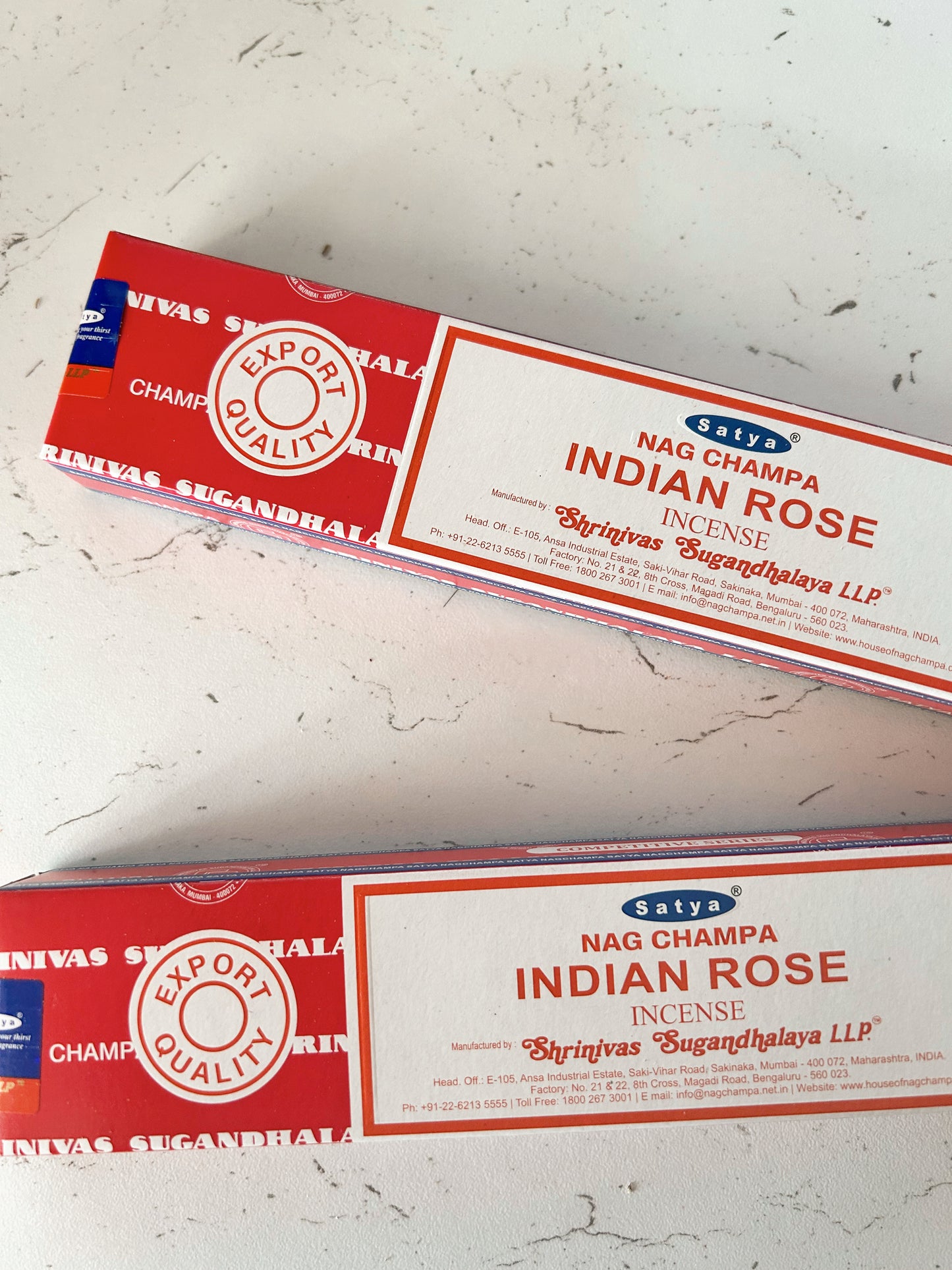 Indian Rose Satya Incense