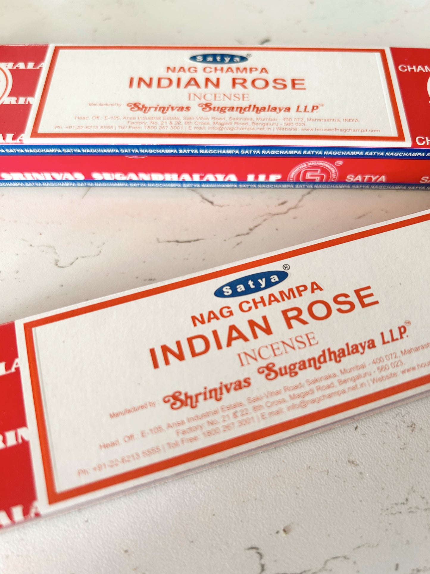 Indian Rose Satya Incense