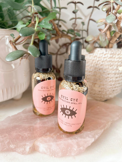 Evil Eye Protection + Repellent Spell Oil