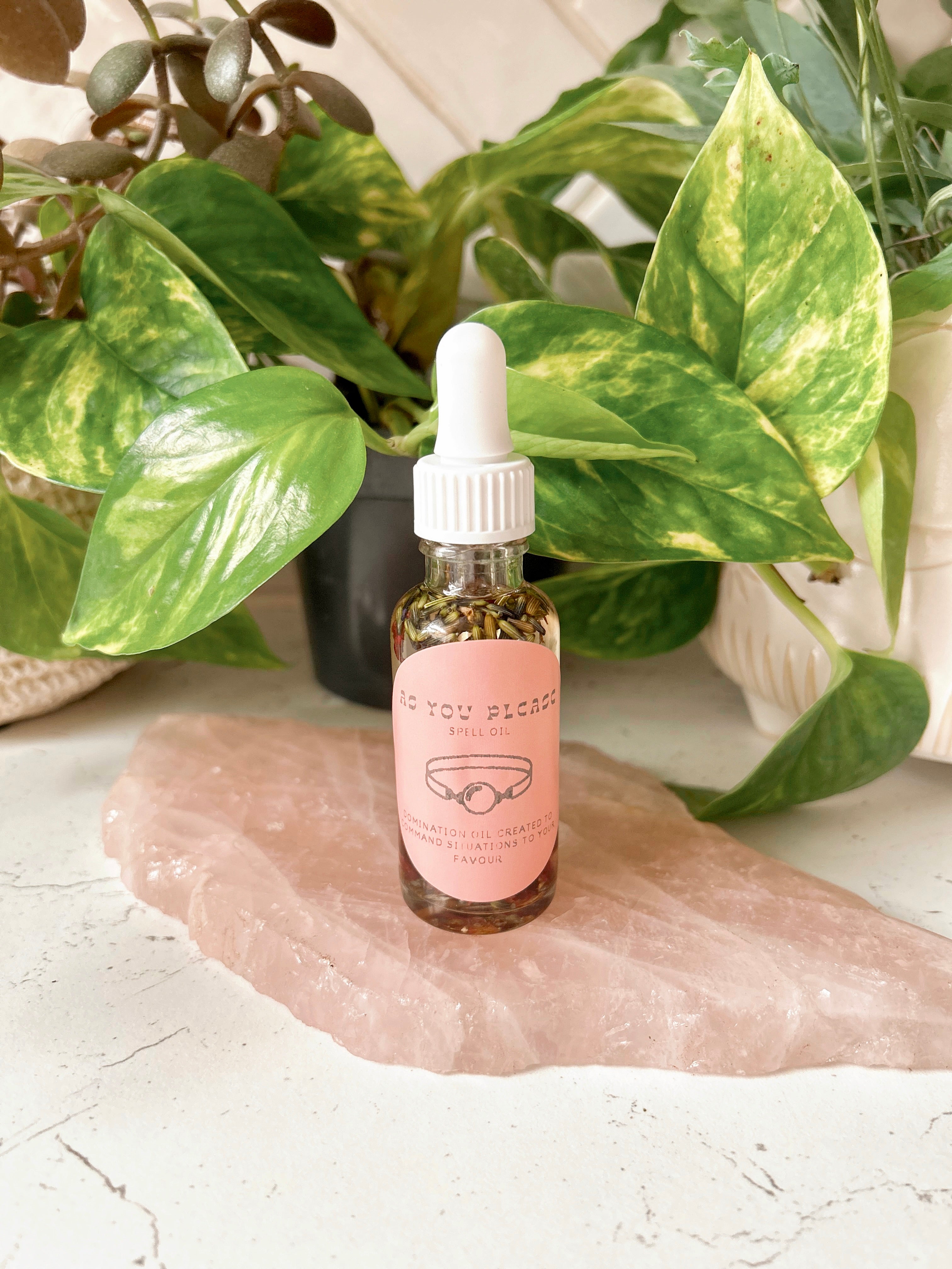 As You Please Spell Oil | Domination + Control Ritual Oil