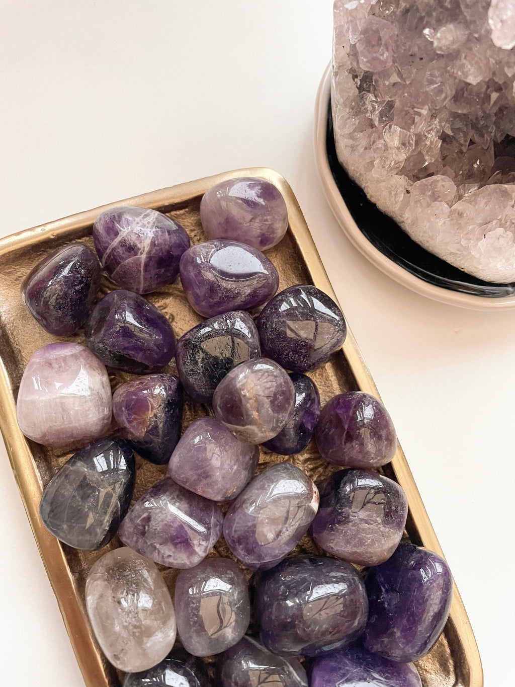 Amethyst Crystal Tumblestones