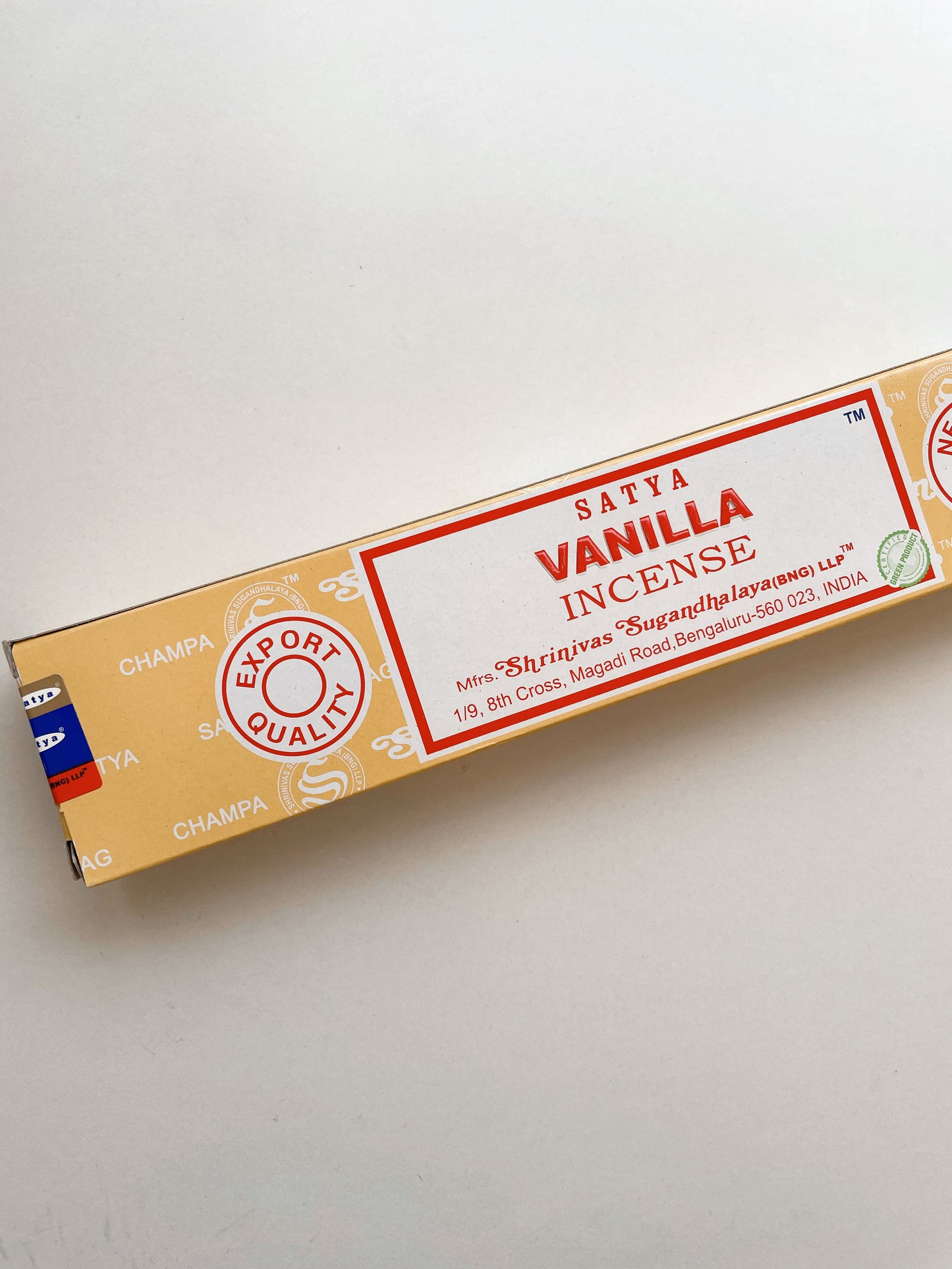 Vanilla Satya Incense