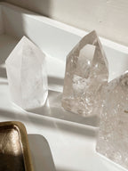 Clear Quartz Towers