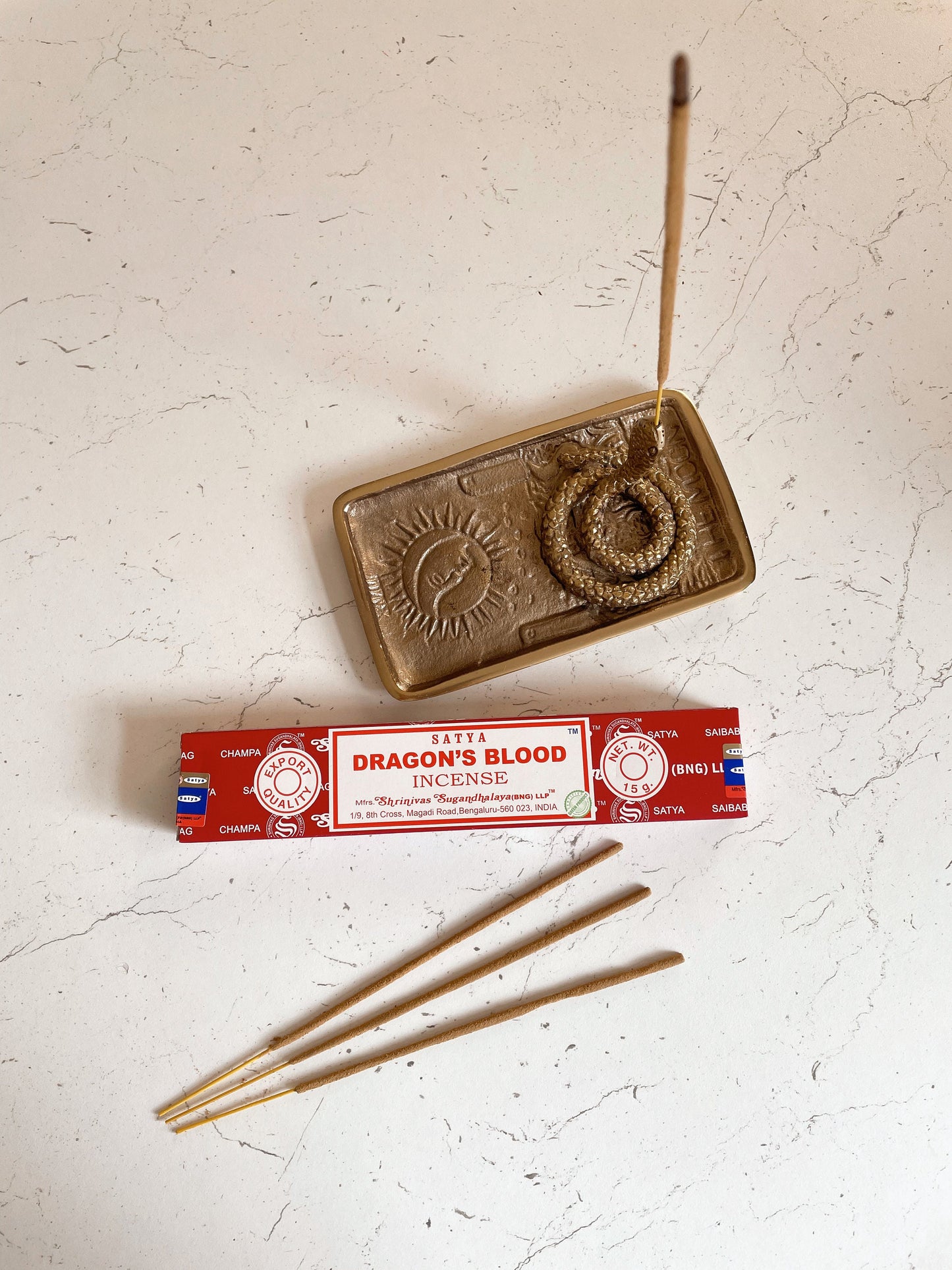 Dragons Blood Satya Incense | Protection Love Banishing Spellwork