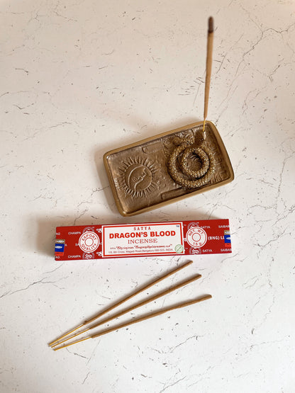 Dragons Blood Satya Incense | Protection Love Banishing Spellwork