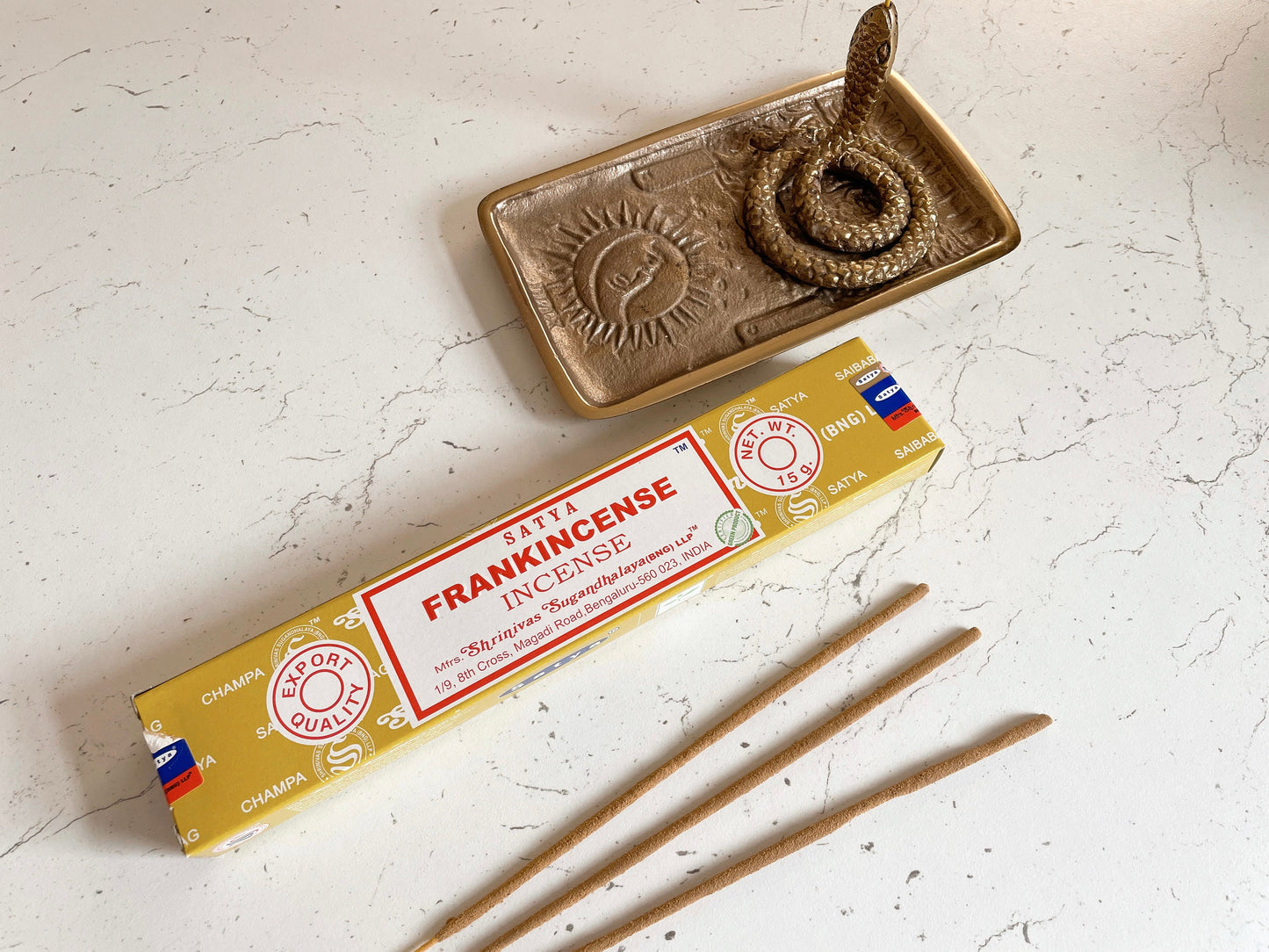 Frankincense Satya Incense | Protection Purification Ancestor Spellwork