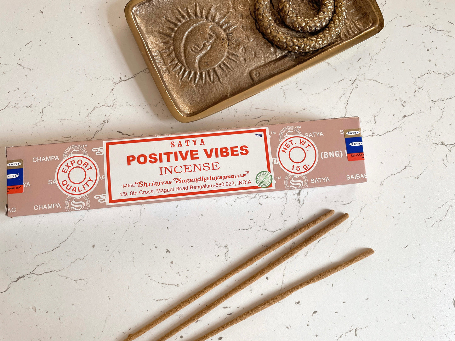 Positive Vibes Satya Incense