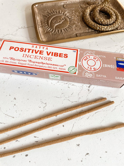 Positive Vibes Satya Incense