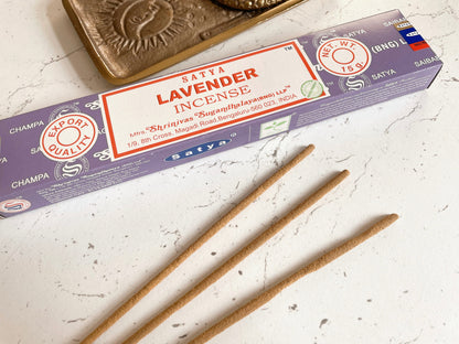 Satya Lavender Incense