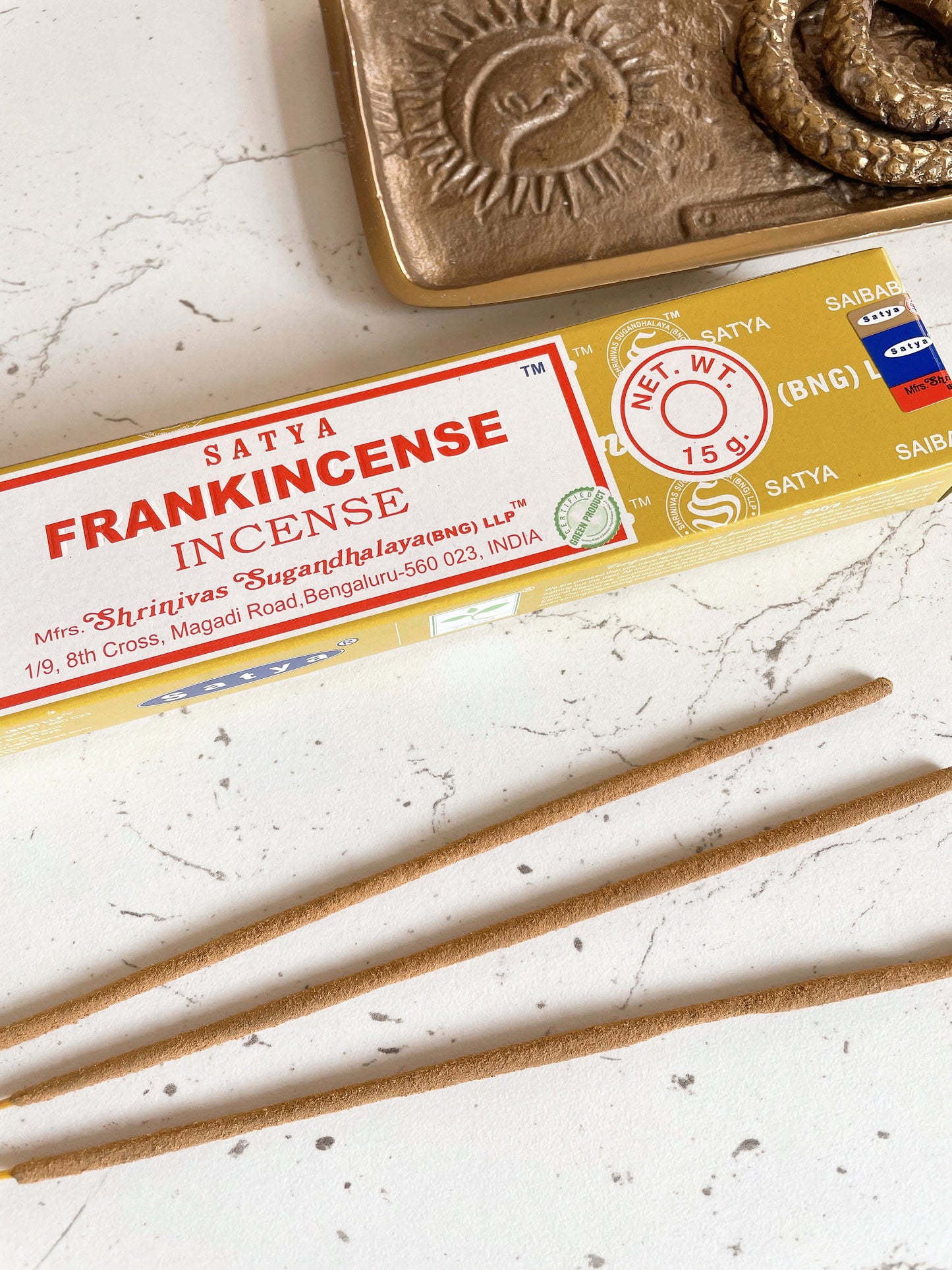 Frankincense Satya Incense | Protection Purification Ancestor Spellwork