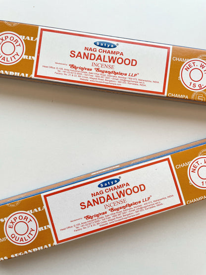 Sandalwood Satya Incense